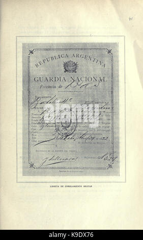 Obras completas y correspondencia cientifica de Florentino Ameghino (Page 41) BHL23012261 Stock Photo