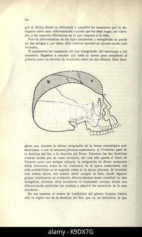 Obras completas y correspondencia cientifica de Florentino Ameghino (Page 324) BHL23012563 Stock Photo