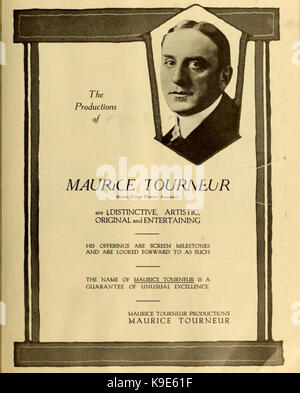 Maurice Tourneur 1919 Stock Photo