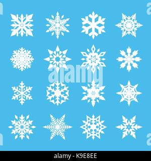 Snowflakes icon Stock Vector