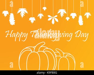 Happy Thanksgiving Day celebrations greeting card design. Thanksgiving ...