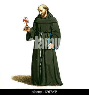 Medieval Priest, Friar, or Monk (5 Stock Photo: 160737940 - Alamy