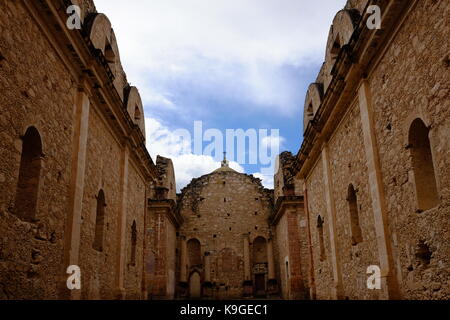 Ex Convento Bucareli en Pinal de Amoles Stock Photo