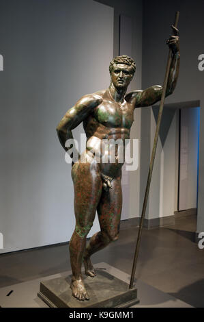 Seleucid prince from Palazzo Massimo statue displayed at Museo Nazionale Romano  ( Palazzo Massimo Alle Terme ) Rome Italy Stock Photo