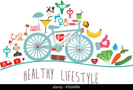healthy life background
