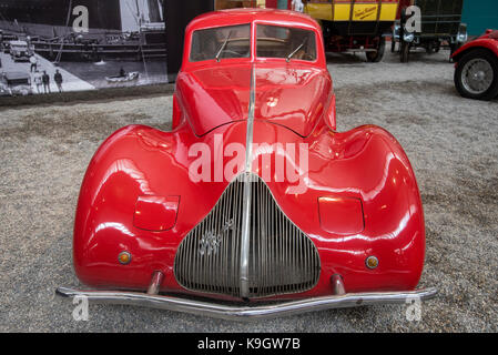 Cité de l'Automobile, the Schlumpf Collection car museum in Mulhouse, France Stock Photo