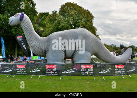 inflatable loch ness monster