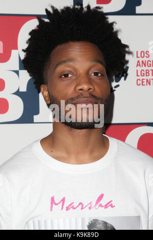 Beverly Hills, Ca. 23rd Sep, 2017. Jermaine Fowler at the Los Angeles LGBT Center's 48th Anniversary Gala Vanguard Awards at the Beverly Hilton In California on September 23, 2017. Credit: Faye S/Media Punch/Alamy Live News Stock Photo