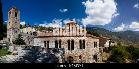 Hosios Loukas monastery, Boeotia, iGreece. Stock Photo