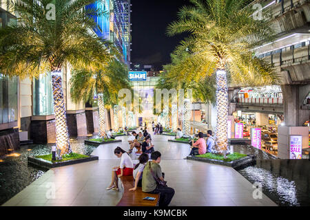 Siam Paragon shopping mall, Bangkok, Thailand Stock Photo