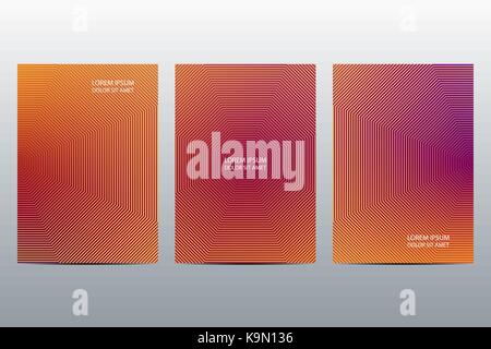 Minimal abstract covers design. Poster background. Vector illustration. Stock Vector