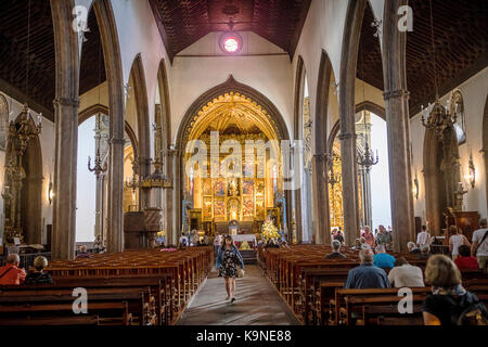 La Sé,Cathedral, Funchal, Madeira, Portugal Stock Photo