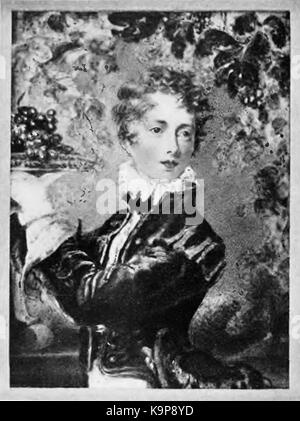 P26 LADY CAROLINE LAMB IN HER PAGES DRESS Stock Photo
