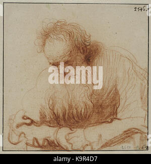 Rembrandt Seated Old Man Stock Photo - Alamy