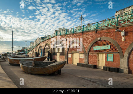 Fishing Museum on Brighton seafront, East Sussex. Stock Photo