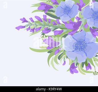 Watercolor floral bouquet Stock Vector Image & Art - Alamy
