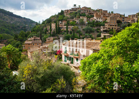 Deia village in Majorca, Spain Stock Photo