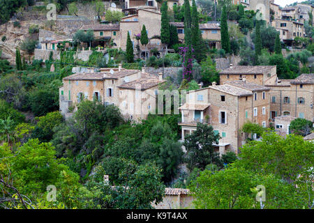 Deia village in Majorca, Spain Stock Photo