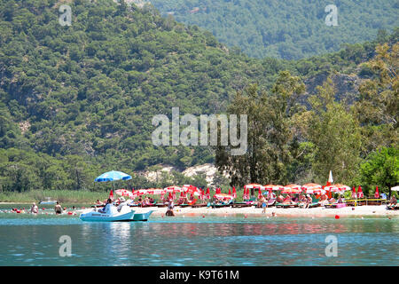 Blue Lagoon bay, Oludeniz, Turkey. Stock Photo