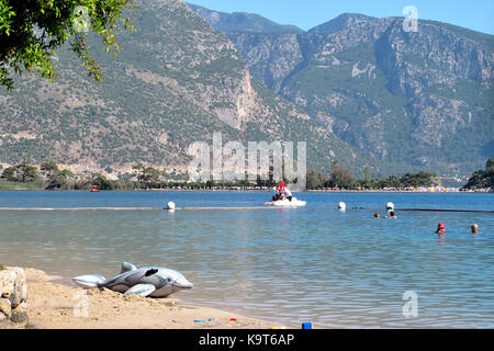 Blue Lagoon bay, Olu Deniz, Turkey. Stock Photo