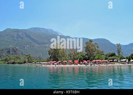 Blue Lagoon bay, Olu Deniz, Turkey. Stock Photo