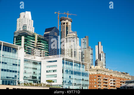 Skyscrapers seen in Puerto Madero, Buenos Aires, Argentina Stock Photo