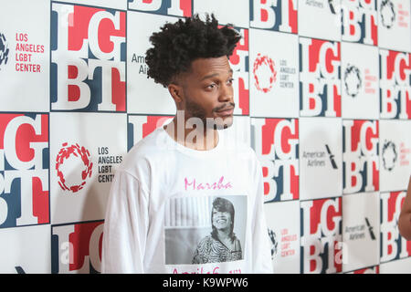 Beverly Hills, Ca. 23rd Sep, 2017. Jermaine Fowler at the Los Angeles LGBT Center's 48th Anniversary Gala Vanguard Awards at the Beverly Hilton In California on September 23, 2017. Credit: Faye S/Media Punch/Alamy Live News Stock Photo