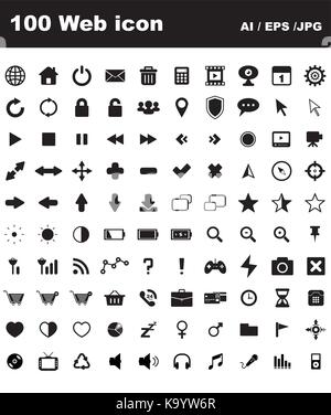 Web  icon Stock Vector