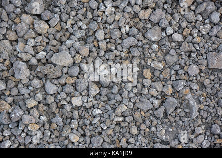 Natural background or texture made of volcanic rocks Stock Photo