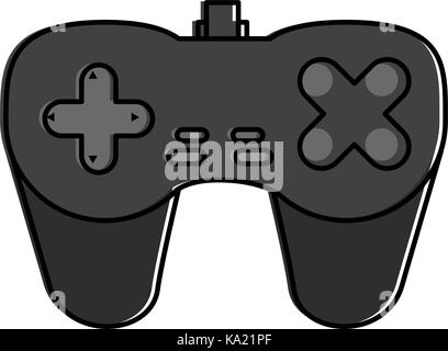 control game isolated icon vector illustration design Stock Vector