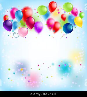 Blur happy birthday card Stock Vector Image & Art - Alamy