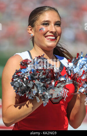 Columbus, Ohio, USA. 23rd Sep, 2017. Ohio State Buckeyes take to the ...