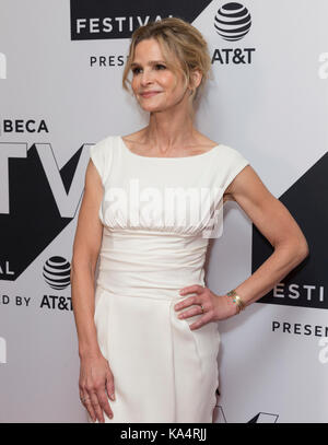 New York, United States. 24th Sep, 2017. Kyra Sedgwick attends Ten Days in the Valley series premiere during Tribeca TV festival at Cinepolis Chelsea Credit: Lev Radin/Pacific Press/Alamy Live News Stock Photo