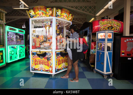Game Arcade Santa Monica Pier Santa Monica California United States Ka5w8t 