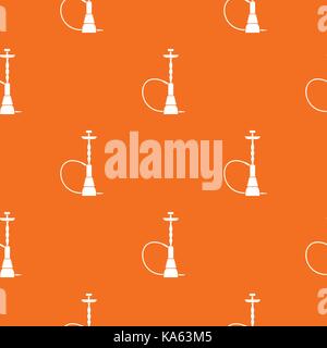Hookah pattern seamless Stock Vector