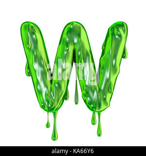 Green Dripping Slime Halloween Capital Letter B Stock Photo, Picture and  Royalty Free Image. Image 92758133.