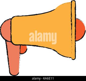 bullhorn or loudspeaker icon image Stock Vector
