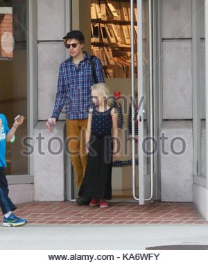 Beck Hansen. Beck Hansen takes his family shopping in Beverly Hills ...