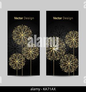 Set of horizontal banners Stock Vector