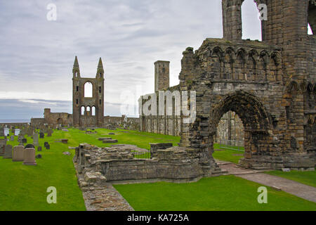 St Andrews cathedral, Scotland. Stock Photo