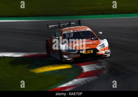 24.09.2017, Red Bull Ring, Spielberg, DTM 2017, 16.Lauf Red Bull Ring,22.09.-24.09.2017 , im Bild Jamie Green (GBR#53) Audi Sport Team Rosberg, Hoffmann Group Audi RS 5 DTM   Photo: Cronos/Hasan Bratic Stock Photo