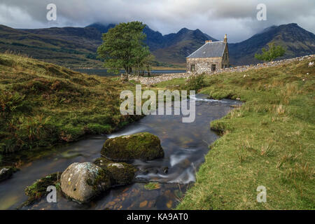 Loch Slapin, Black Cuillin, Isle of Skye, Scotland, United Kingdom Stock Photo