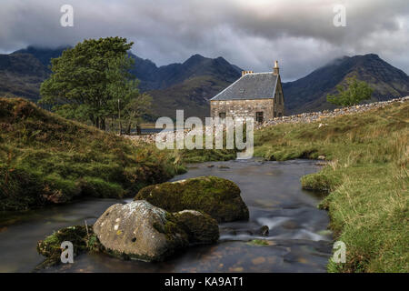 Loch Slapin, Black Cuillin, Isle of Skye, Scotland, United Kingdom Stock Photo