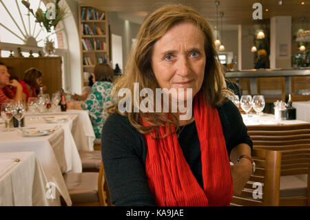 Jill Stein, former wife of Rick Stein and co owner of  the Seafood Restaurant, Padstow. Stock Photo