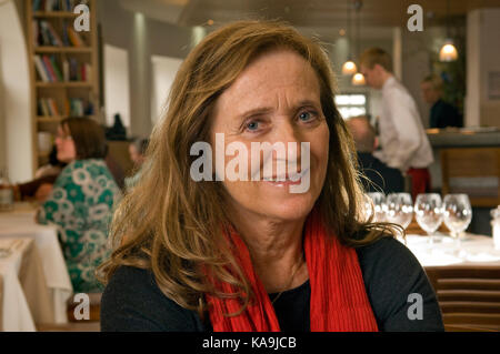 Jill Stein, former wife of Rick Stein and co owner of  the Seafood Restaurant, Padstow. Stock Photo