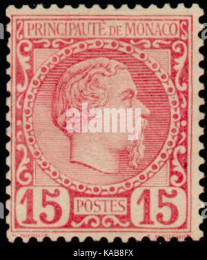 Stamp Charles III 15 Stock Photo