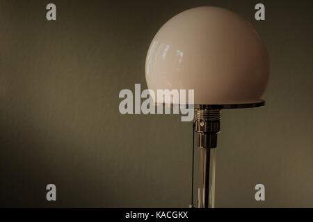 An Image of a vintage designer Lamp - Bauhaus Stock Photo