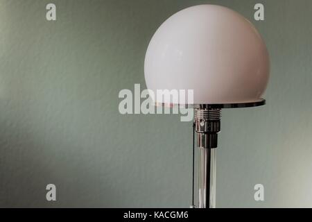 An Image of a vintage designer Lamp - Bauhaus Stock Photo