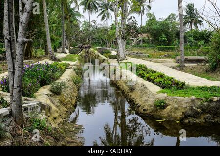 Son My, Vietnam - March 23, 2016: The My Lai Massacre memorial site. The My Lai massacre was the Vietnam War mass killing of between 347 and 504 unarm Stock Photo