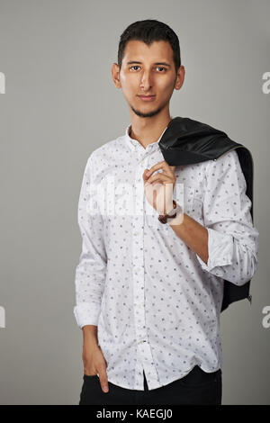 Elegant arb young man wearing casual cloth